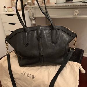 J. Crew Tartine Satchel Leather Bag